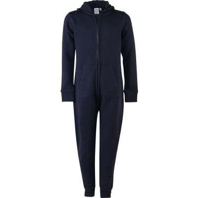 Afbeelding van Kids all in one onesie kinderen navy 5/6 jaar