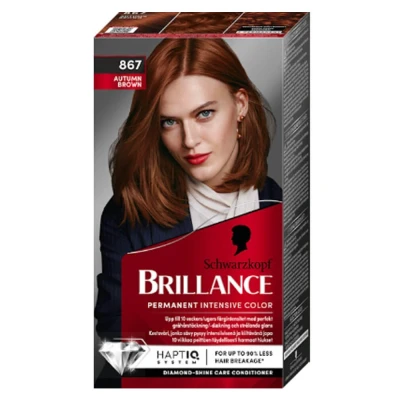 Afbeelding van Schwarzkopf Brillance 867 Autumn Brown 160 ml