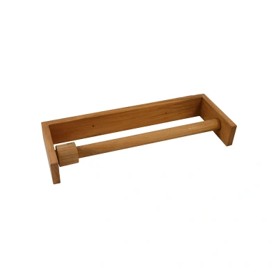 Afbeelding van Teak Keukenrolhouder klein