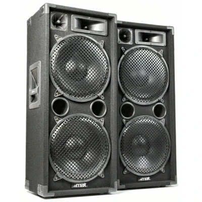 Afbeelding van MAX MAX212 2800W Disco Speakerset 2 x 12&quot;