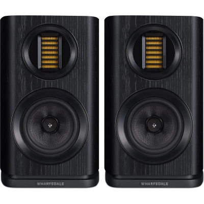 Afbeelding van Wharfedale EVO 4.1 Compacte boekenplankluidsprekers Helder geluid Diepe bas Zwart (per paar 2 stuks)