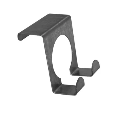 Afbeelding van Benson Deurhaak Dubbele Haak RVS Maximale Deurdikte 20 mm