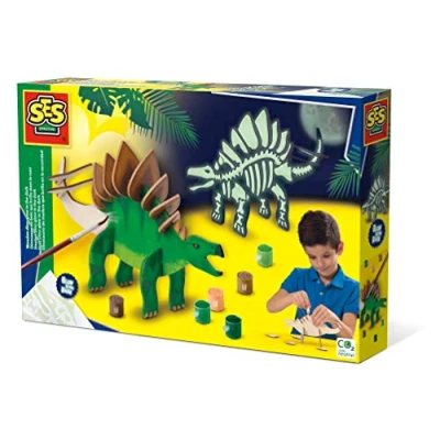 Afbeelding van SES houten glow in the dark knutselset