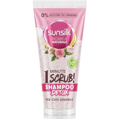 Afbeelding van Ricarica Naturale 1 Minute Scrub! Detox per Cute Sensibile Shampoo 200 ml