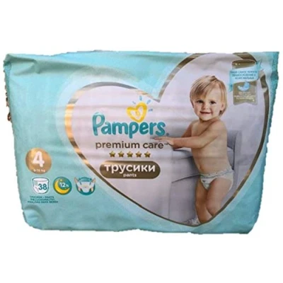 Afbeelding van NIEUW 38 PAMPERS PREMIUM CARE PANTS GR. 4, 9 15 KG