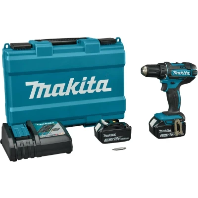 Afbeelding van Makita DDF482RFE 18v Boor /schroefmachine 3,0 Ah accu (2 st), snellader, Koffer