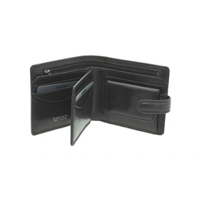 Afbeelding van Visconti Tuscany collectie Arezzo portemonnee leer met RFID bescherming TSC42, zwart, Eén maat