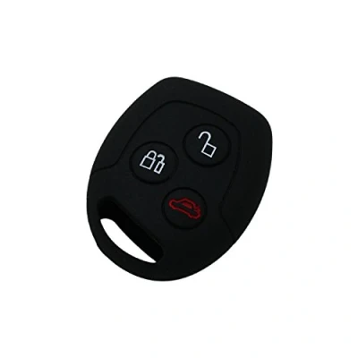 Afbeelding van BROVACS Siliconen Cover Protector Case Skin Jacket geschikt voor FORD 3 Button Remote Key Fob CV9702