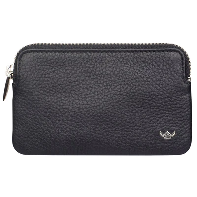 Afbeelding van Golden Head Sleutelgeval Capri Zipped Key Case Black Zwart