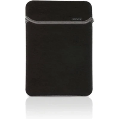 Afbeelding van 10 inch universele neoprene tablet sleeve Zwart / Grijs