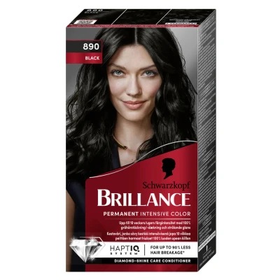 Afbeelding van Schwarzkopf Brillance 890 Black 160 ml