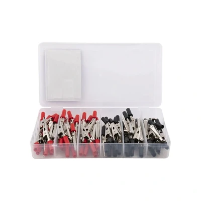 Afbeelding van Work plus Krokodilklemmen assortiment 80 delig