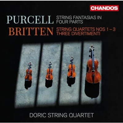 Afbeelding van Doric String Quartet Britten: Quartets 1 3 Three Divertimenti (2 CD)