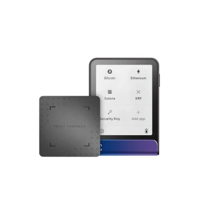Afbeelding van Ledger Flex nu met Recovery Key (Neptunus blauw) : ontdek &#039;s werelds meest intuïtieve hardware wallet, uitgebreid een snelle, gemakkelijke privéback up
