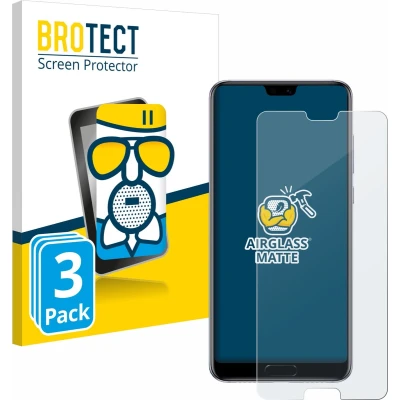 Afbeelding van BROTECT Screenprotector voor Huawei P20 Pro Folie Beschermfolie Beschermglas matte (3 Stuks)