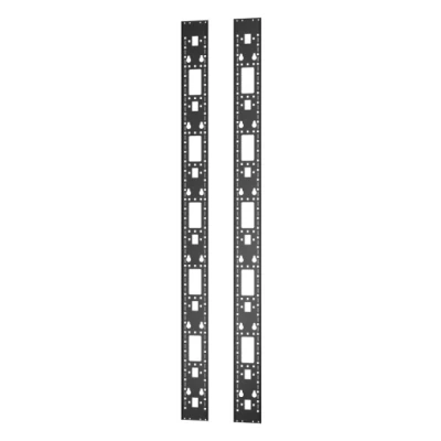 Afbeelding van APC ER7RCC42, Rekrail, Zwart, 0U, Rechthoekig, Open, 129 mm