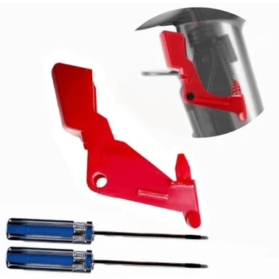 Afbeelding van MotuTech Robuuste triggerschakelaar voor Dyson V11/V10 stofzuiger, reparatiegereedschap verbeterde aan/uit knop (1 + 1 schroevendraaier)