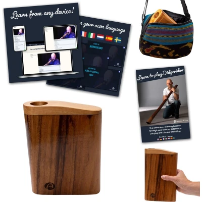 Afbeelding van Travel Didgeridoo inclusief online cursus &amp; Circulaire ademhaling