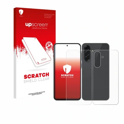 Afbeelding van upscreen Screenprotector voor Samsung Galaxy A36 (Voor+Achter) Folie Beschermfolie transparant