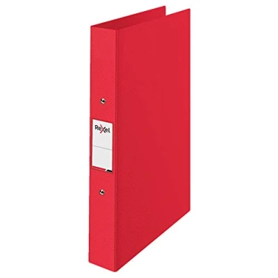 Afbeelding van Rexel A4 ringband, rood, 25 mm 2 O ringdiameter, keuzes, 2115566