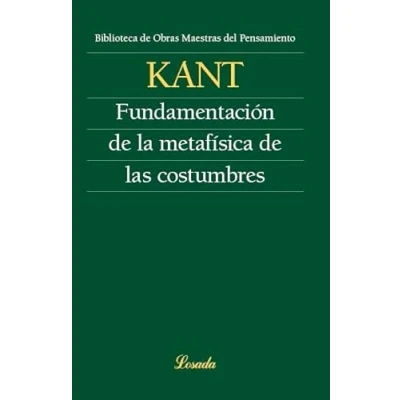 Afbeelding van Fundamentación de la metafísica las costumbres