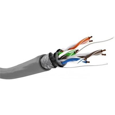 Afbeelding van Netwerkkabel Cat5e F/UTP 100 meter (Stugge kern, 100% koper)