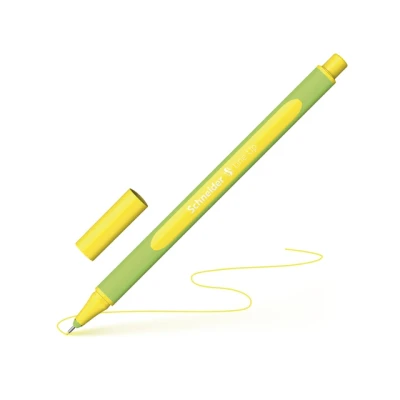 Afbeelding van 10x Fineliner Schneider Line Up 0,4mm golden yellow