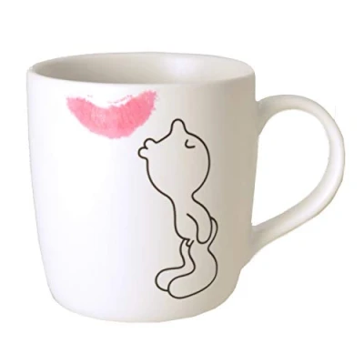 Afbeelding van Propaganda Mr P. Kiss koffiemok, keramiek, meerkleurig, 300 ml