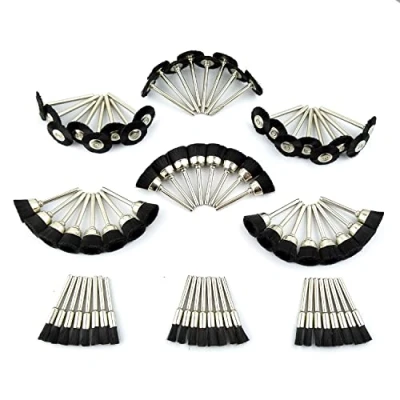 Afbeelding van Merryland Draadborstel voor Dremel Nylon Borstel 72pcs, Schijfborstel Bekerborstel Eindborstel 24pcs elk, Mini Polijstborstel Schuurborstel Penborstel, Rotatiegereedschap Accessoire DIY, RMTA072C3