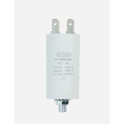 Afbeelding van MKP 3µF 450V Condensator, aanloopcondensator, motorcondensator, werkcondensator