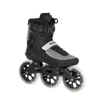 Afbeelding van Powerslide Swell Inlineskates Maat 39 Unisex zwart wit grijs