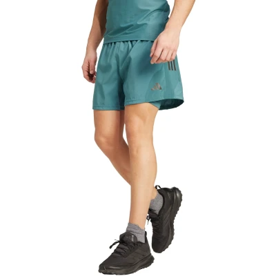 Afbeelding van adidas Performance Own the Run CLIMACOOL 2 in 1 Short Heren Groen S