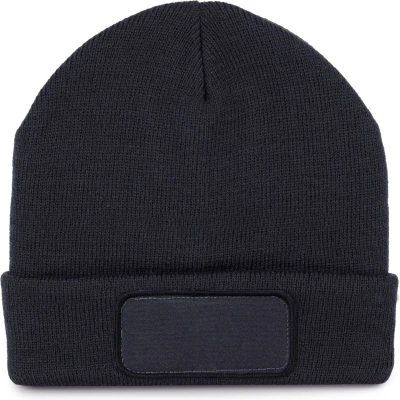 Afbeelding van K up Gerecycleerde muts met patch en Thinsulate voering KP891 Navy