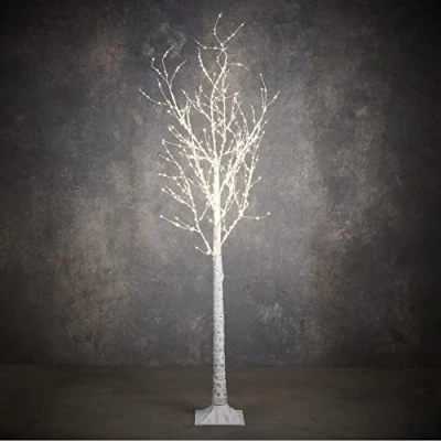 Afbeelding van Giftsome Lichtboom met LED Kerstverlichting Boom 180 CM Takken Verlichting Wit