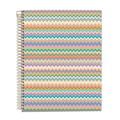 Afbeelding van Miquelrius Notebook A5 (148 x 210 mm), gestippeld, 120 vellen 70 g/m², kartonnen omslag, 4 gekleurde strepen, koperen spiraal, collectie Feeling Mallorca, zigzag