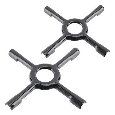 Afbeelding van SPARES2GO Universele Gasfornuis Kookplaat Reducer Keramische Pan Ondersteuning Moka Trivet Stand (Kleine 130mm, Medium 150mm)