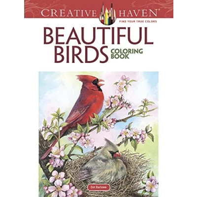 Afbeelding van Creative Haven Beautiful Birds Coloring Book