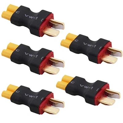Afbeelding van 5Pcs XT30 XT 30 Vrouwelijke Plug Connector Naar T Deans Stijl Mannelijke Conversie Adapter