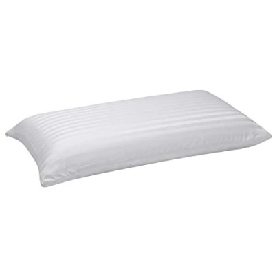 Afbeelding van Pikolin Home Visco elastisch hoofdkussen, bescherming tegen mijten, met dubbele overtrek, gemiddelde sterkte, 40 x 90 cm, hoogte 15 cm