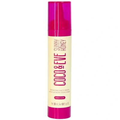 Afbeelding van Coco &amp; Eve Sunny Honey Bronzing FACE Drops Zonnebrandcrème, Maat: 30 ml, Medium glow