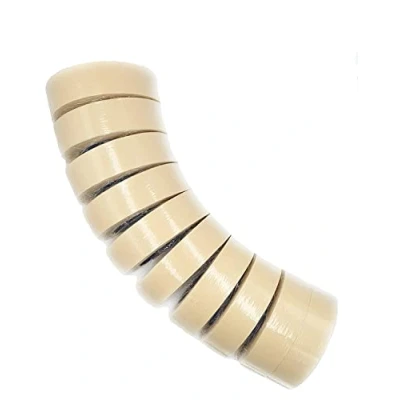 Afbeelding van ACIT, Schilderband, Schildertape, Afplakband, Masking tape, Afplakband voor Verf Schilderstapje, Afplakken van de Afdekfolie bij Schilderwerkzaamheden (10 rollen 30 mm)