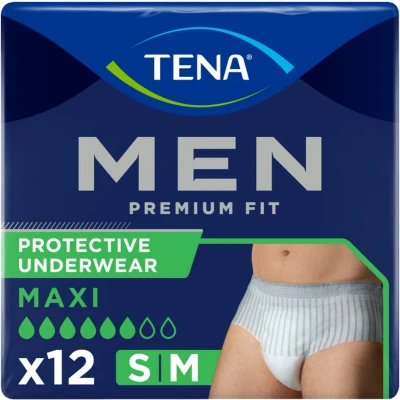 Afbeelding van Tena Men Premium Fit Maat M, 12 stuks