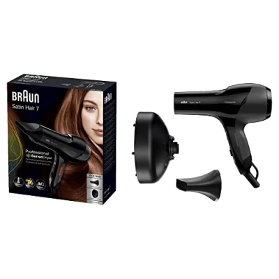 Afbeelding van Braun Satin Hair 7 Thermo Sensodryer BRHD785E Föhn 4 temperaturen 2 snelheden Coolshot Diffuser