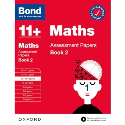 Afbeelding van Bond 11+ Maths assessment Papers 10 11 Years Book 2: For GL and Entrance Exams