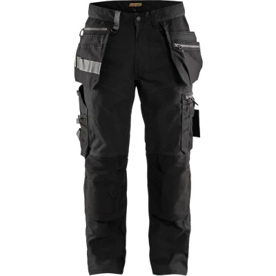 Afbeelding van Blaklader Werkbroek met stretch 1590 1343 Zwart