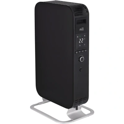 Afbeelding van Mill OIL1500WIFI3 Black WiFi geïntegreerde design olieradiator 1500 Watt droogt de lucht niet uit tot 24m2 zwart