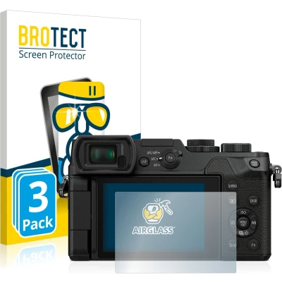Afbeelding van BROTECT Screenprotector voor Panasonic Lumix DMC GX8 Folie Beschermfolie Beschermglas transparant (3 Stuks)