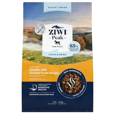 Afbeelding van Ziwi Peak Steam &amp; Dried hondenvoeding Kip 3,2 kg