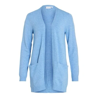 Afbeelding van VILA Viril OPEN Vest, Dames, Maat: Large, Blissful blue