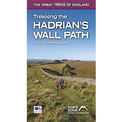 Afbeelding van Trekking the Hadrian&#039;s Wall Path (2024 Updated Version): National Trail Guidebook with OS 1:25k maps: Two way: described east west and (The Great Treks of England)